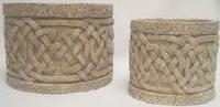 Celtic Planters (Set of Two)